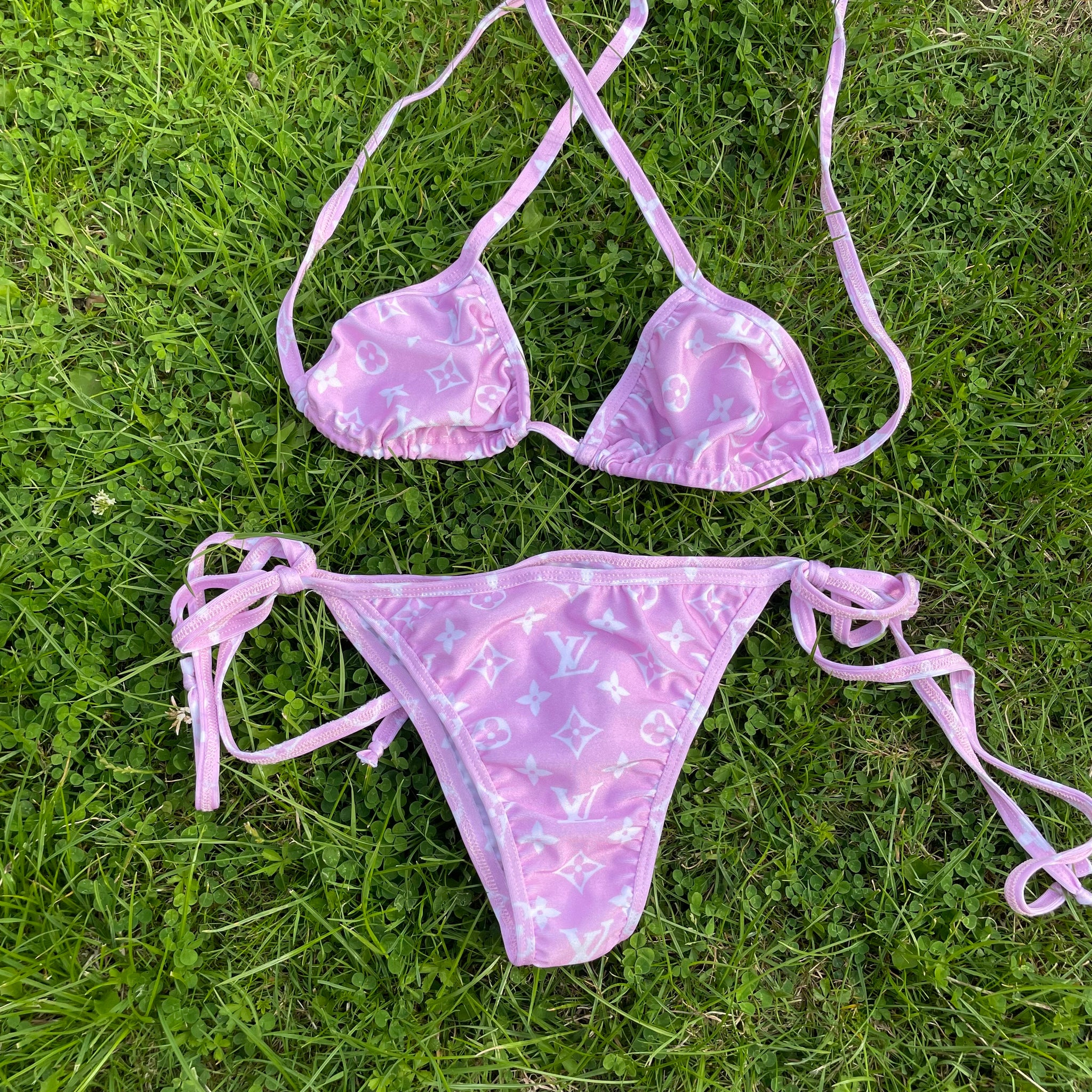Pink Logo Bikini