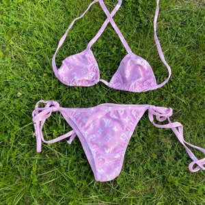 Pink Logo Bikini