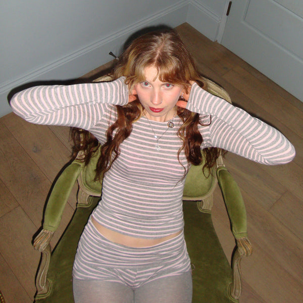 Marie Stripe Long Sleeve Top