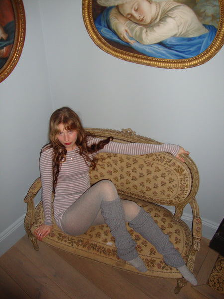 Marie Stripe Long Sleeve Top