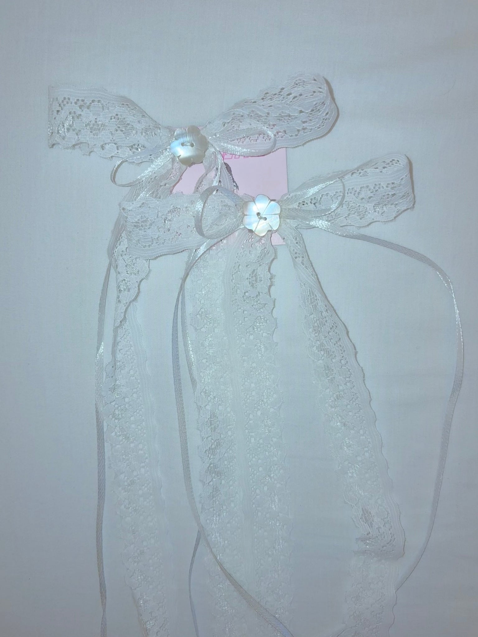 Vintage Button Hair Clip Set