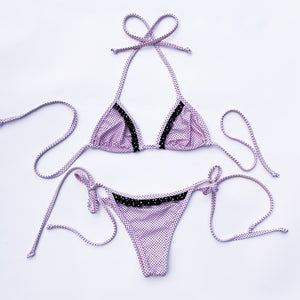 Polka Dot Bikini Pink