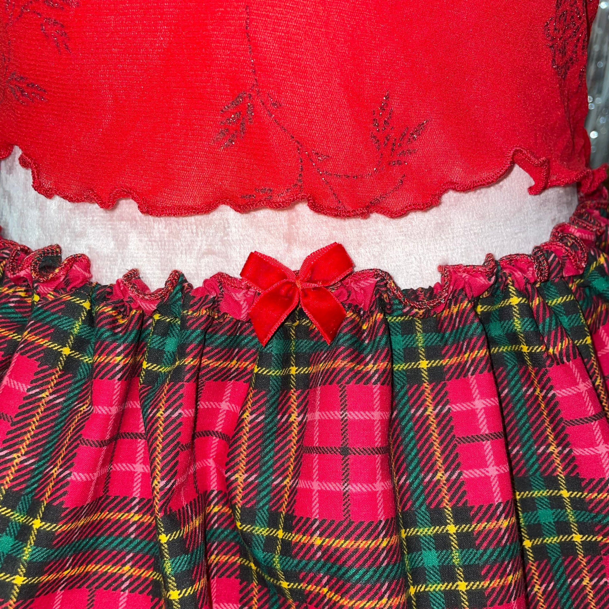 Puffball Mini Skirt Red <3