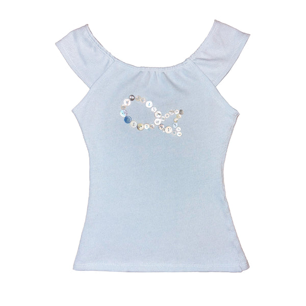 One of a kind Knit Blue Fishy 2