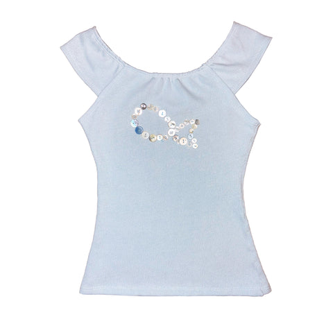 One of a kind Knit Blue Fishy 2