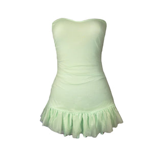 Green Frilly Fairy Dress